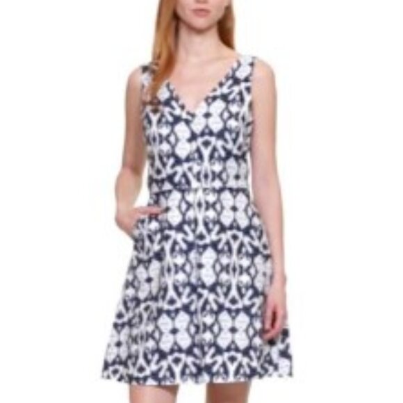 GAP fitted and flare dress multicolor size 2 GAP - Picture 12 of 15